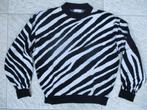 Loavies trui zwart / wit zebra truitje maat M, Maat 38/40 (M), Zwart, Ophalen of Verzenden, Loavies