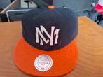 Mitchell & Ness- Sisto Navy/Orange Strapback cap, Mitchell & Ness, Nieuw, Pet, One size fits all