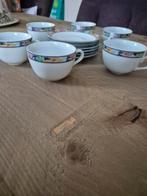 Te koop 6 porseleinen kop en schotels van Douwe egberts., Ophalen of Verzenden, Zo goed als nieuw, Overige stijlen, Kop(pen) en/of Schotel(s)