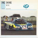 Ma7 autokaart dome rc 82 ( 1982 ) - afmeting: 14 x 14 cm, Verzenden, Zo goed als nieuw, Auto's