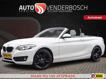 BMW 2-serie Cabrio 218i Executive 136pk | Leder | H&K | Navi beschikbaar voor biedingen