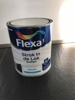 Flexa lak zijdeglans Taupe nieuw blik 0,75L, Doe-het-zelf en Verbouw, Verf, Beits en Lak, Nieuw, Lak, Ophalen of Verzenden, Bruin