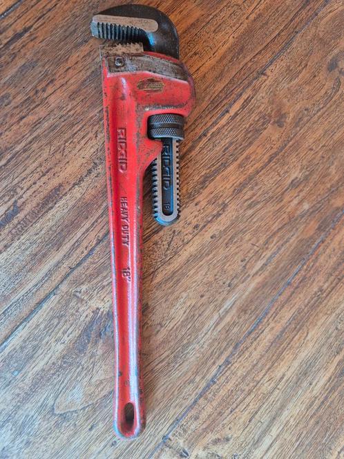 Ridgid Rechte Pijptang 18-450mm Bek76, Doe-het-zelf en Verbouw, Gereedschap | Handgereedschap, Zo goed als nieuw, Ophalen of Verzenden
