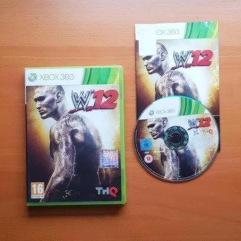 OPRUIMEN | XBOX 360 | W12 WWE, Spelcomputers en Games, Games | Xbox 360, Gebruikt, Vechten, 3 spelers of meer, Ophalen of Verzenden