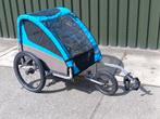 Fietskar / Kinderkar - Opvouwbaar, Fietsen en Brommers, Fietsaccessoires | Aanhangers en Karren, Ophalen, Gebruikt, Opvouwbaar
