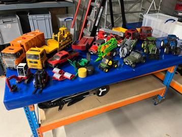 20x Bruder truck dieplader bulldozer tractor €9/€25 alles195 beschikbaar voor biedingen