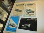 Renault Vraagbaak 4 stuks, Verzenden, Gelezen, Renault