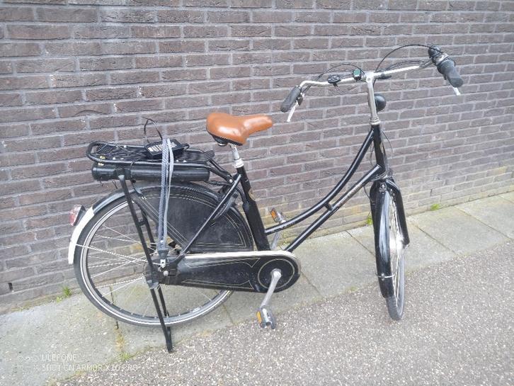Fijne Omafiets, Fietsen en Brommers, Fietsen | Dames | Omafietsen, Gebruikt, 53 tot 56 cm, Handrem, Versnellingen, Ophalen