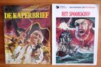 2 stripboeken Roodbaard. De Kaperbrief en Het Spookschip, Meerdere stripboeken, Ophalen of Verzenden, Gelezen, Charlier en Hubinon
