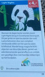 Light nights kortingsbon, Tickets en Kaartjes, Kortingen en Cadeaubonnen, Drie personen of meer, Kortingsbon