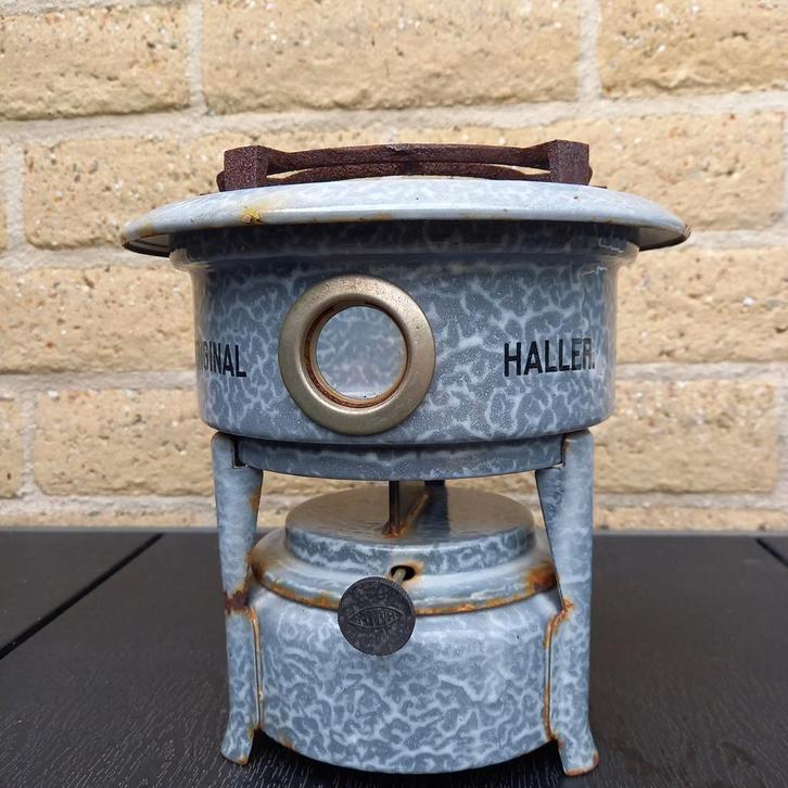 Vintage Haller Petroleumstel, Antiek en Kunst, Antiek | Keukenbenodigdheden, Ophalen of Verzenden