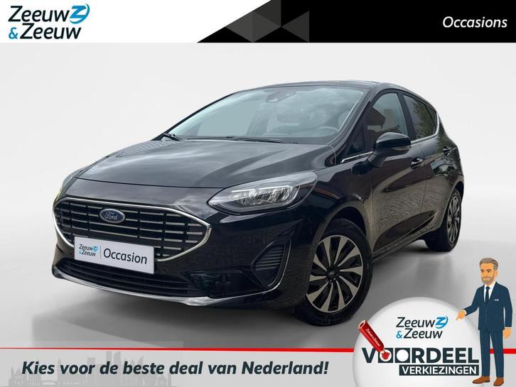 Ford Fiesta 1.0 EcoBoost Hybrid Titanium X | Navigatie | Dea, Auto's, Ford, Bedrijf, Te koop, Fiësta, ABS, Achteruitrijcamera