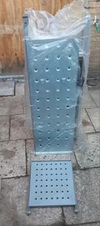 Vouwladder/ opklapbare ladder met steigerplaten, Doe-het-zelf en Verbouw, Ladders en Trappen, Ophalen, Gebruikt, 2 tot 4 meter