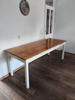 Gratis brocante kloostertafel teab, Huis en Inrichting, 50 tot 100 cm, Brocante, 150 tot 200 cm, Gebruikt