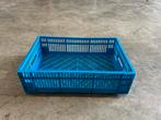 Krat blauw stapelbaar maat 60-40-15, Gebruikt, 40 tot 60 cm, 50 tot 75 cm, Minder dan 35 cm