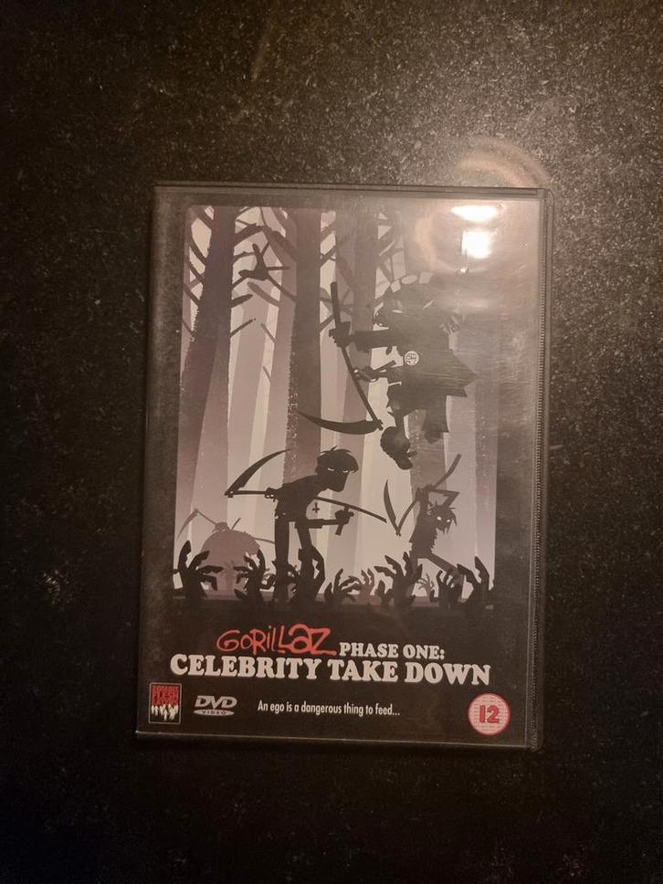 Gorillaz - Phase One: Celebrity Take Down DVD, Cd's en Dvd's, Dvd's | Overige Dvd's, Zo goed als nieuw, Boxset, Vanaf 12 jaar