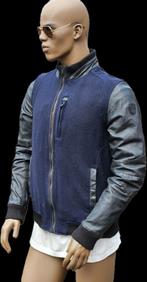 Vanguard / PME deels leren " varsity " tussenjas (M) zgan, ., Ophalen of Verzenden, Zo goed als nieuw, .