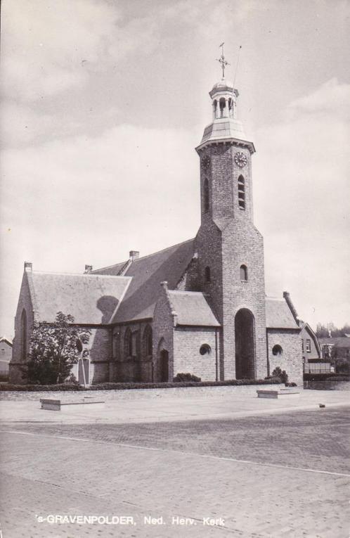 04300 - 's Gravenpolder - Ned. Herv. kerk, Verzamelen, Ansichtkaarten | Nederland, Ongelopen, Zeeland, 1960 tot 1980, Verzenden