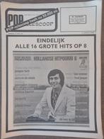 Poptelescoop 5e jaargang 1972 - update, Ophalen of Verzenden, 1960 tot 1980, Nederland, Krant