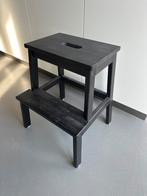 Ikea Houten opstapje / krukje - Zwart, Ophalen, Zwart, Zo goed als nieuw, Eén
