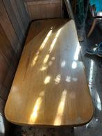 Eikenhouten salontafel, Minder dan 50 cm, Rechthoekig, Eikenhout, Zo goed als nieuw