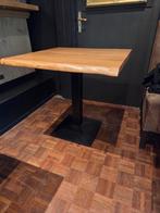 Massief Houten Tafel - 80x80 - 2 stuks, Huis en Inrichting, Ophalen