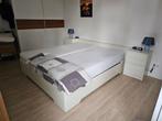 2persoons bed wit 180 x 200 cm incl matrassen auping, Ophalen, Zo goed als nieuw, Tweepersoons