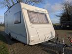 Caravelair 420 licht gew met mover en voortent, Caravans en Kamperen, Schokbreker, Overige typen, Bedrijf, Treinzit