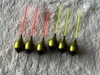 adv 61 / NIEUW set 6 inline dobbers TUBERTINI 1,50gr, Ophalen of Verzenden, Nieuw, Dobber of Lood