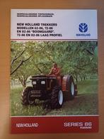 Folder New Holland smalspoor trekkers, Ophalen of Verzenden, Gelezen, Tractor en Landbouw