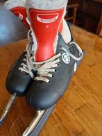 Maart 43  Zandstra schaatsen met ijshockey schoen, Ophalen, Noren, Zandstra