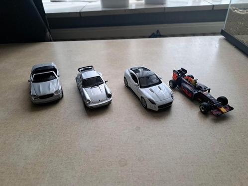 Collectie Modelauto's - Mercedes, Porsche, Jaguar, Red Bull, Hobby en Vrije tijd, Modelauto's | 1:18, Zo goed als nieuw, Auto