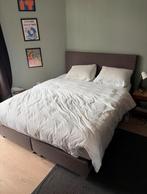 Boxspring bed 160x200 + matras - snel ophalen!, Huis en Inrichting, Slaapkamer | Bedden, Ophalen, Gebruikt, Tweepersoons, 200 cm
