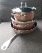 NIEUW! 2 ketels en 1 wokpan Olivier Russo, Ophalen, Nieuw, Rvs, Koekenpan of Braadpan