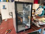 Koeler koelkastje met glazen deur, Witgoed en Apparatuur, Koelkasten en IJskasten, Ophalen, Zonder vriesvak, Minder dan 85 cm