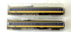 Fleischmann 825115 K NL + 825116 K NL NS wagons, Hobby en Vrije tijd, Modeltreinen | H0, Gebruikt, Gelijkstroom, Fleischmann, Wagon