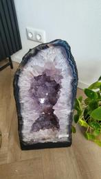 Prachtige unieke amethist geode Brazilië 53 cm, Ophalen of Verzenden, Mineraal