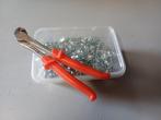 Draadclip tang met draadclips, Tuin en Terras, Ophalen of Verzenden