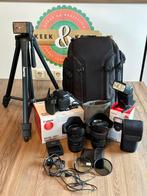 Canon Eos 700D SET / L Objectieven / Canon flitser, 18 Megapixel, Gebruikt, Spiegelreflex, Canon