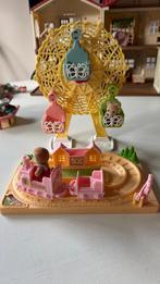 Sylvanian reuzenrad en treinstation, Verzamelen, Poppetjes en Figuurtjes, Verzenden, Zo goed als nieuw