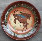 1940 Russel Tiglia Tegelen Bord Schaal Schotel Bokkenrijder