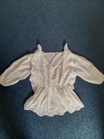 Wit broderie bloesje, maat M/L, Costes, Maat 38/40 (M), Wit, Ophalen of Verzenden, Zo goed als nieuw