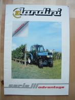 Landini Serie III Advantage Tractor Trekker Brochure 1995, Folder, Landini, Zo goed als nieuw, Ophalen