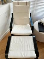 Ikea Pöang chair with footrest, Ophalen, Zo goed als nieuw