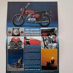 Brochure Honda CB 350 Super Sports, Motoren, Handleidingen en Instructieboekjes, Ophalen of Verzenden, Honda