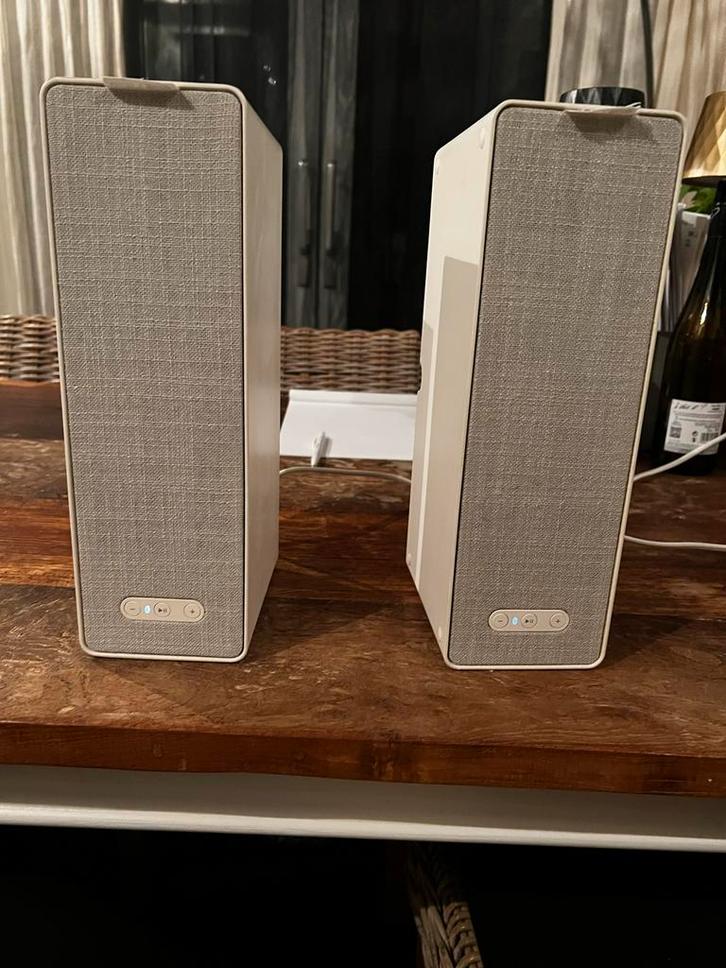 Sonos Ikea Symfonisk Speakers - Perfecte geluid!, Audio, Tv en Foto, Luidsprekers, Zo goed als nieuw, Front, Rear of Stereo speakers