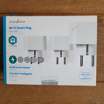 Nedis Wi-fi Smart Plug Schuko Type F 10 A 3-pack beschikbaar voor biedingen