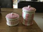 Roze Blond potten., Huis en Inrichting, Badkamer | Badtextiel en Accessoires, Ophalen, Zo goed als nieuw, Roze