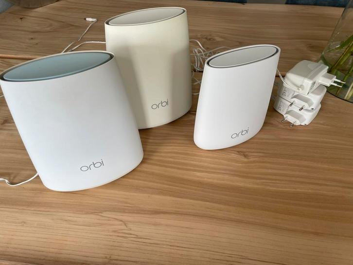 Netgear Orbi WiFi Mesh Set, Computers en Software, Accesspoints, Zo goed als nieuw, Ophalen of Verzenden