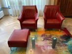 Fauteuils leolux, Huis en Inrichting, Ophalen, Gebruikt, 50 tot 75 cm, Leer